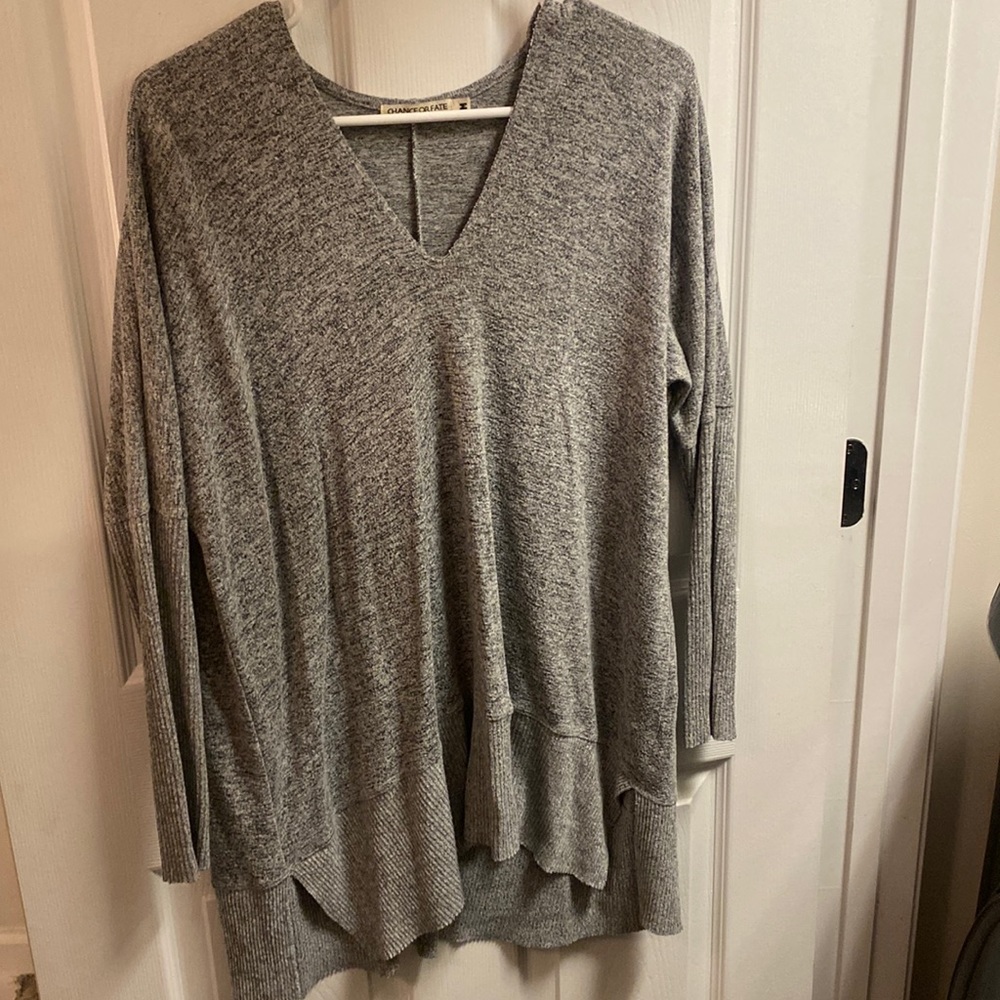 Thin grey sweater